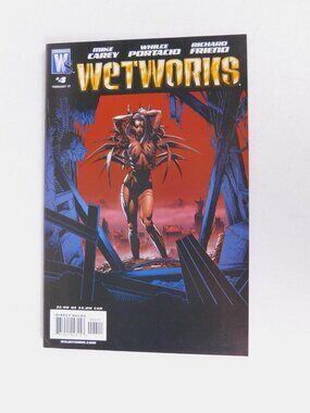 WildStorm Wetworks #4 2007 Comic Book Single Issue Color Mike Carey Portacio